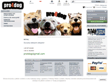 Tablet Screenshot of pro4dog.com